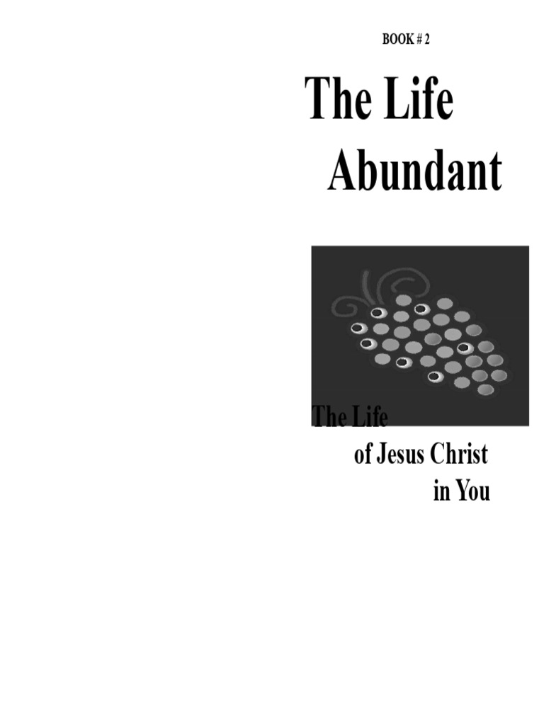 Abundant Life: A Christian Course Guide | PDF | Jesus | Logos ...