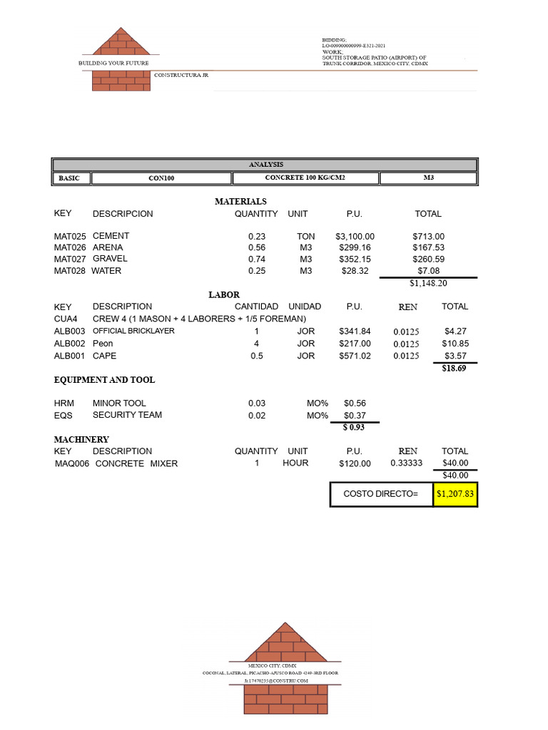 BASIC AND AUXILIARY | PDF | Concrete | Building Materials