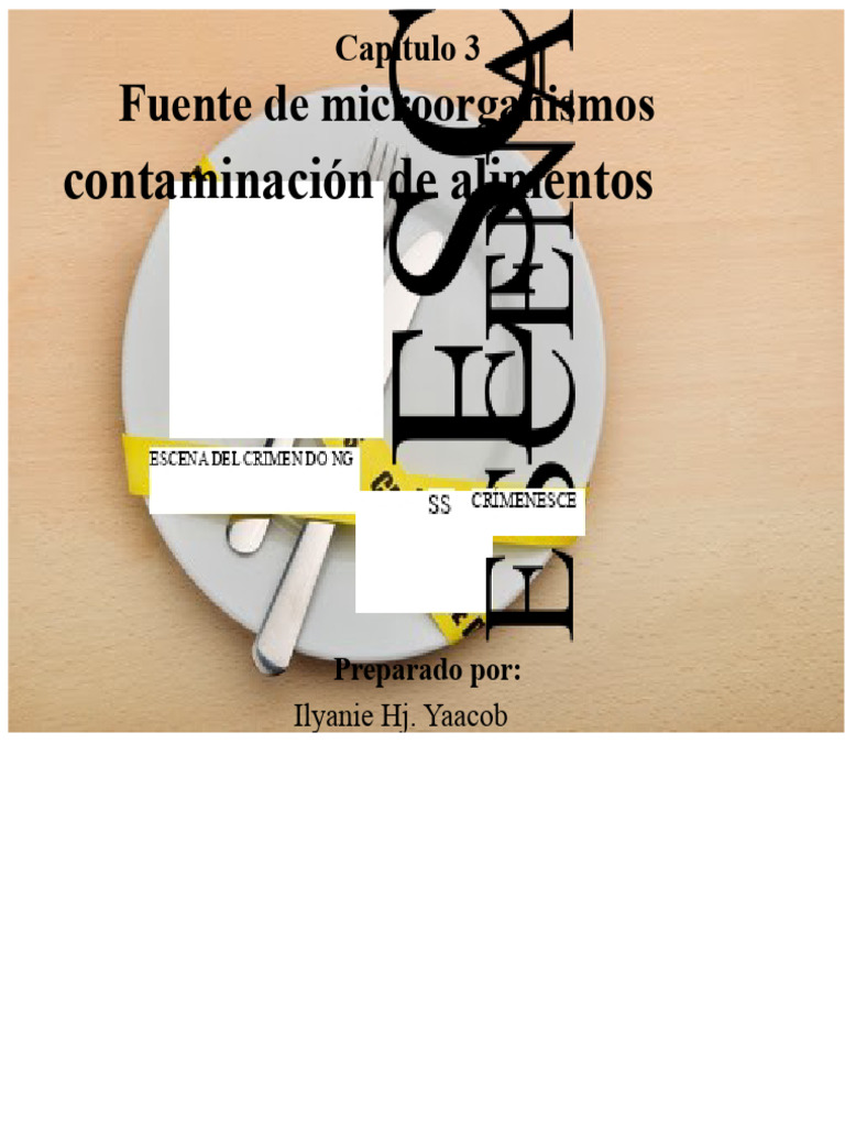 Capítulo 3 - Fuente de Contaminación Microbiana de Los Alimentos Edit ...
