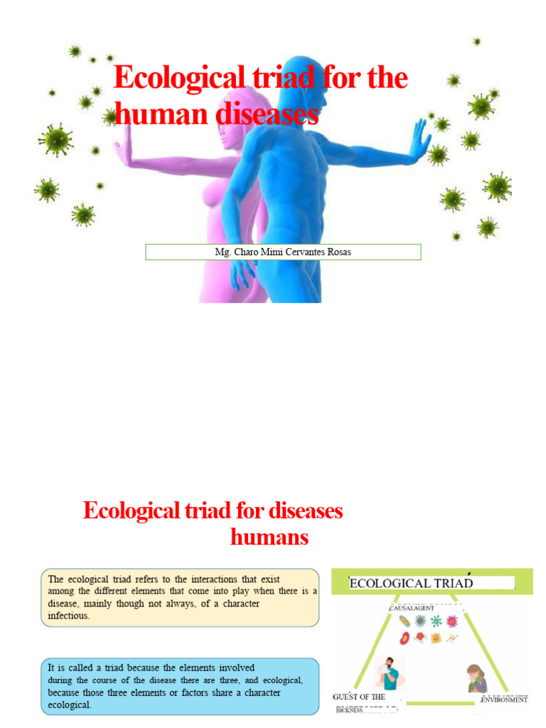 Ecological Triad of Human Diseases | PDF | Tuberculosis | Hepatitis