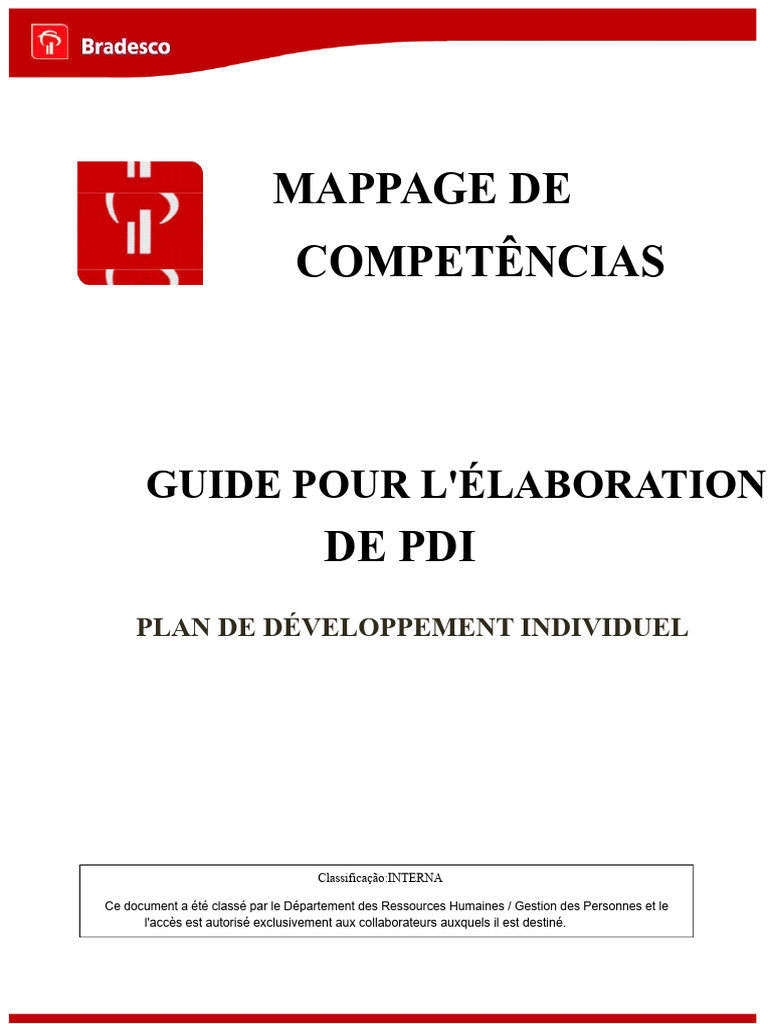 Guide de création du PDI en RH | PDF | Gestion des ressources humaines ...