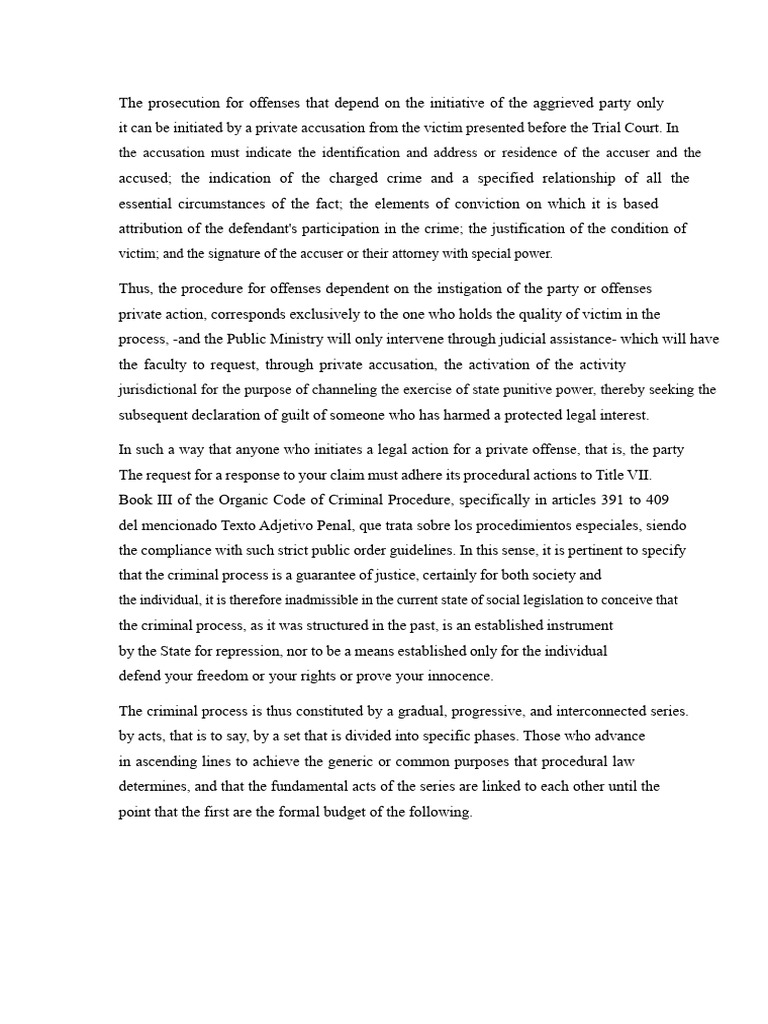 Crimes of Action Dependent On The Instance of The Aggrieved Party | PDF ...