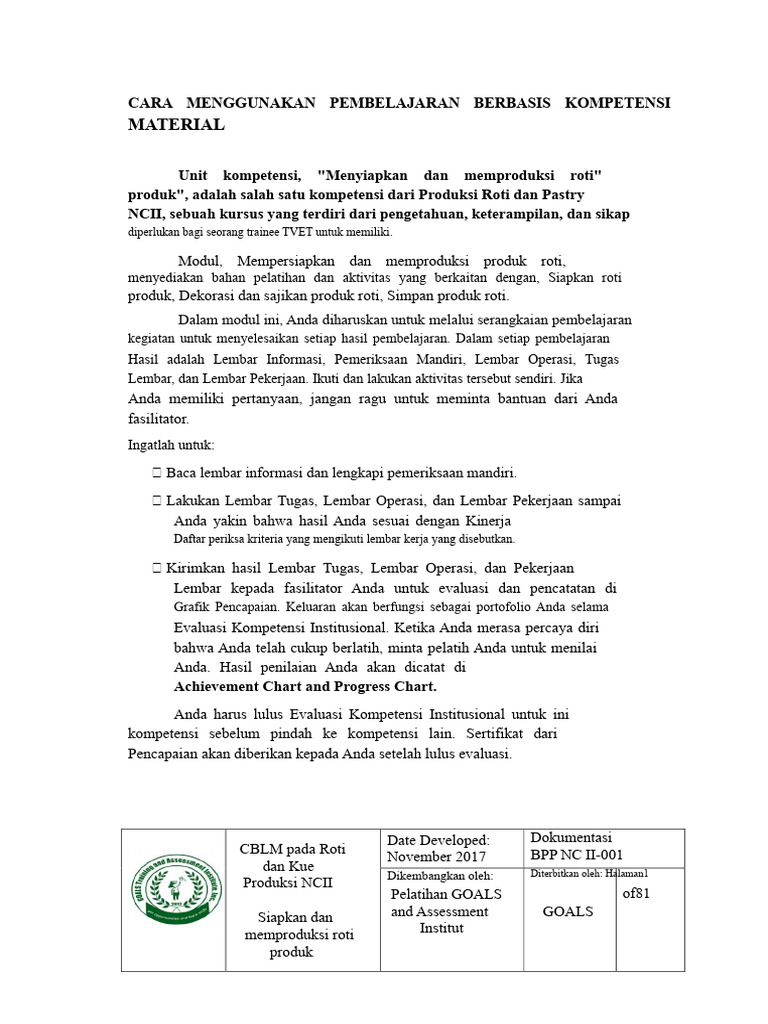 Panduan Produksi Roti Berkualitas | PDF