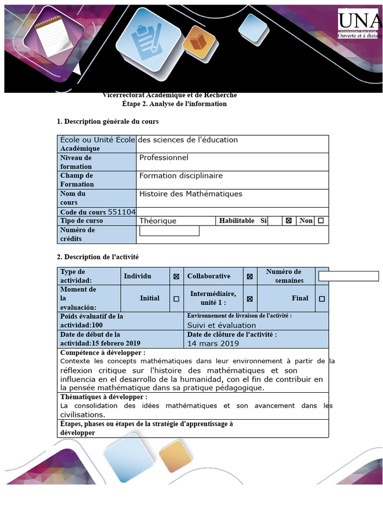 Histoire des Mathématiques : Analyse et Activités | PDF | Plagiat ...