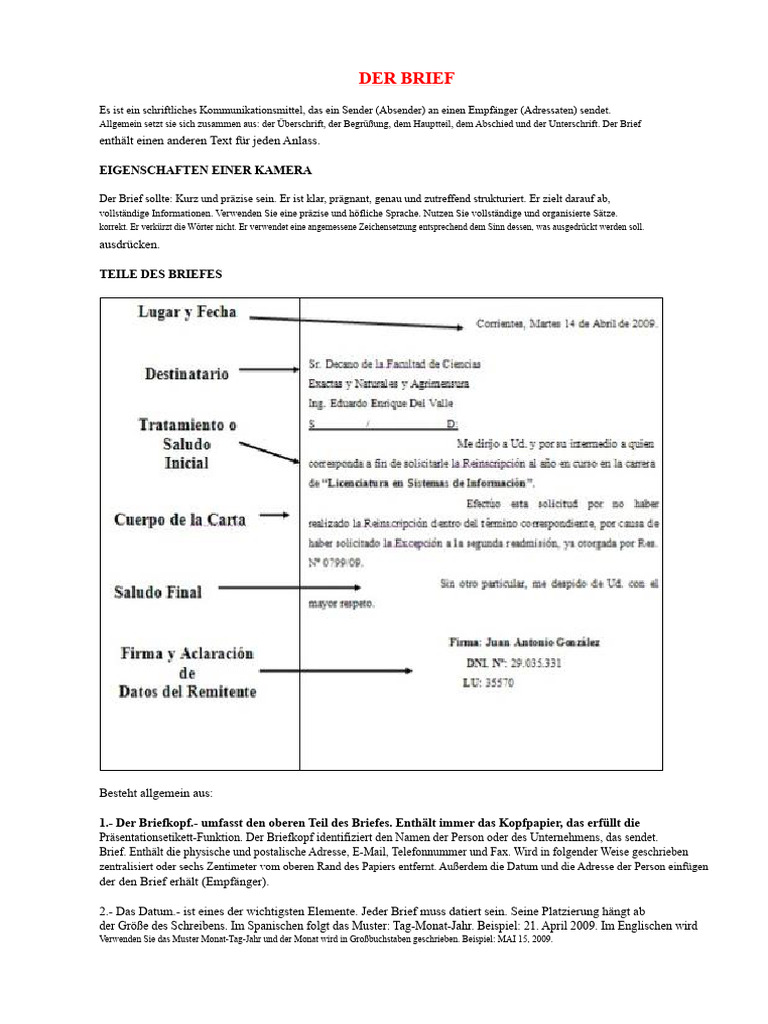 Der Brief | PDF