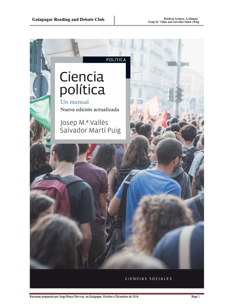 Political Science Handbook Overview | PDF | Power (Social And Political ...