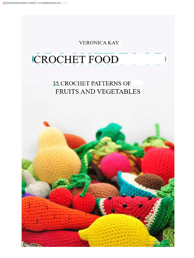 35 Crochet Patterns for Fruits & Veggies | PDF | Crochet | Vegetables