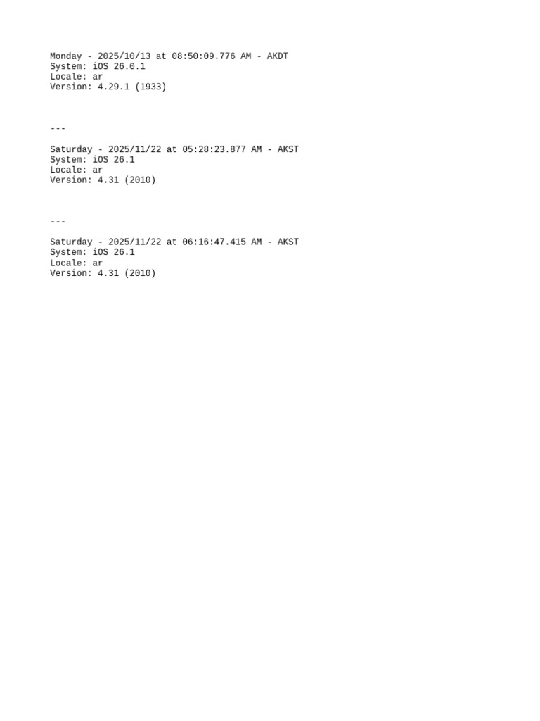 Diagnostics Log | PDF