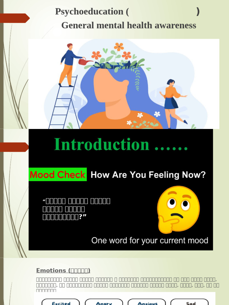 General Mental Health Awareness in CLZ | PDF