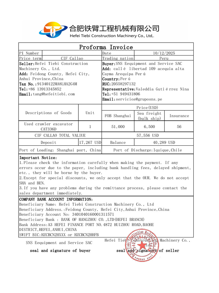 Pi Cat336 Cif | PDF