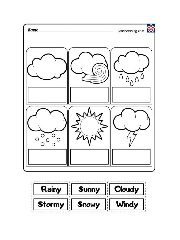 Weather Worksheet | PDF