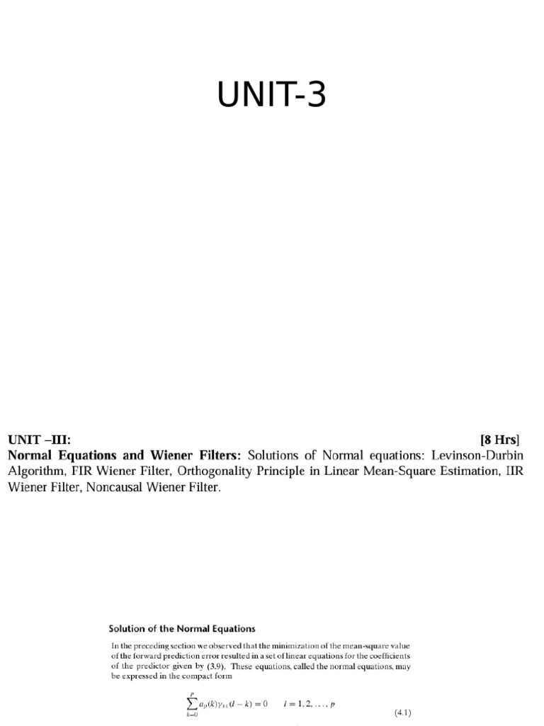 Unit 3 | PDF