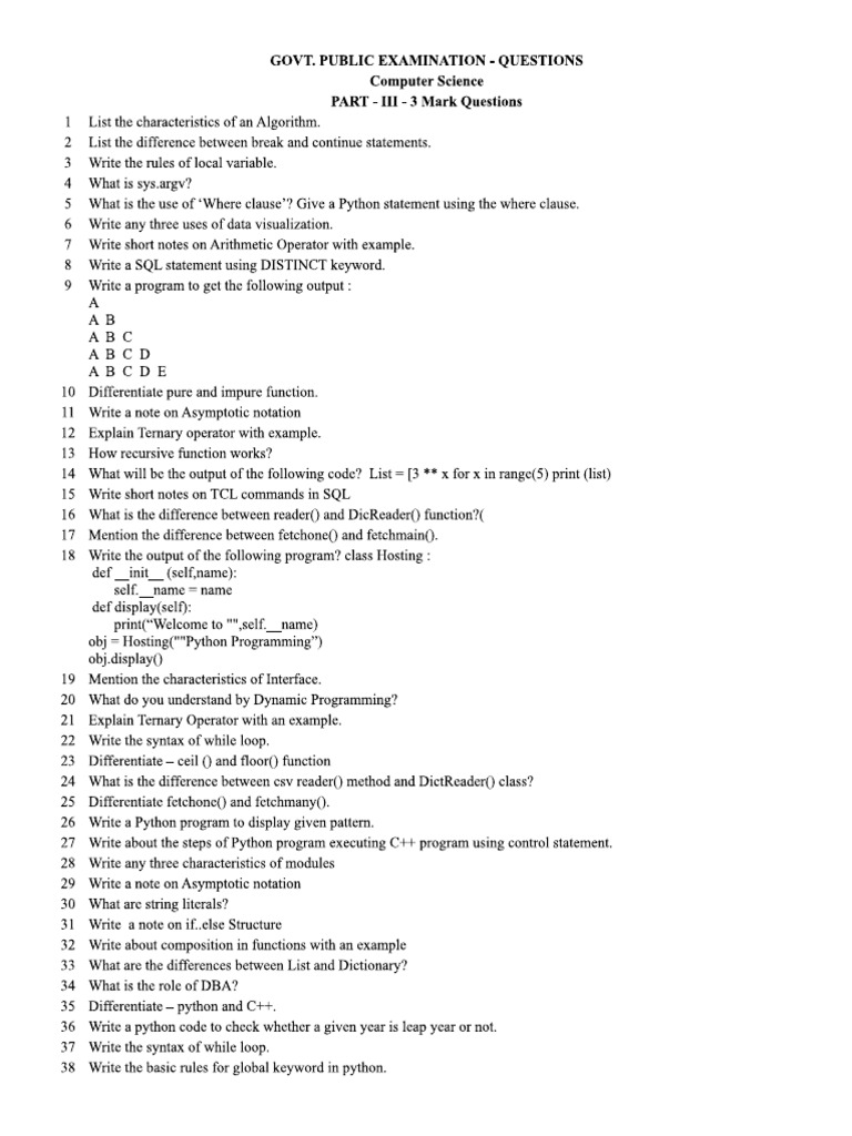 12-CS-EM-3 MARK | PDF