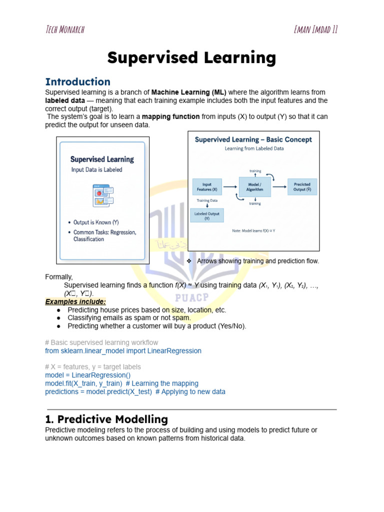 Supervised Learning and Predictive Modeling | PDF | Cross Validation ...