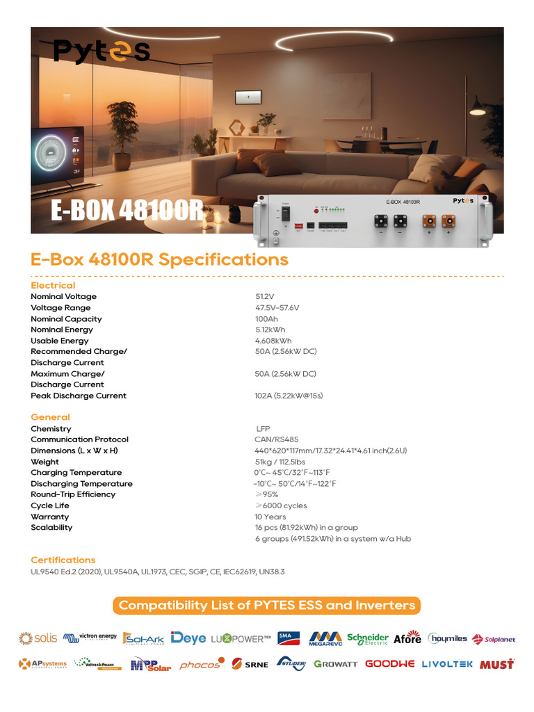 E-BOX-48100R (C) | PDF | Electric Power | Electricity