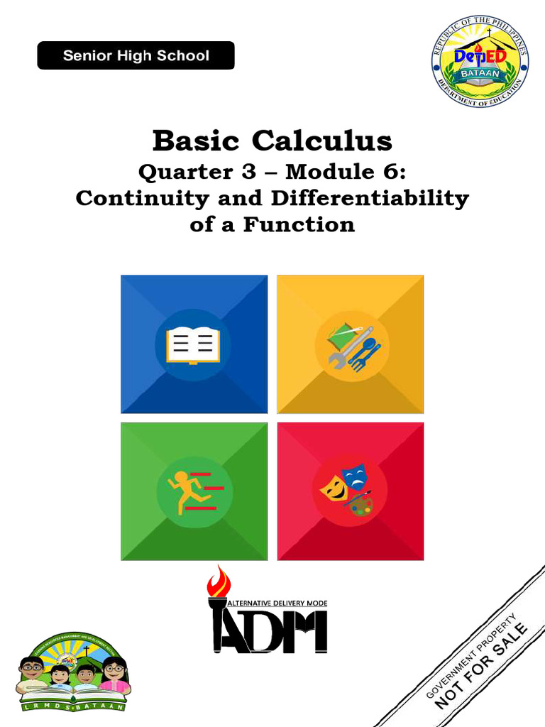 Continuity and Differentiability in Calculus | PDF | Derivative ...