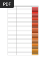 EGGER Color Equivalents: NCS & RAL | PDF | Color | Visual Perception