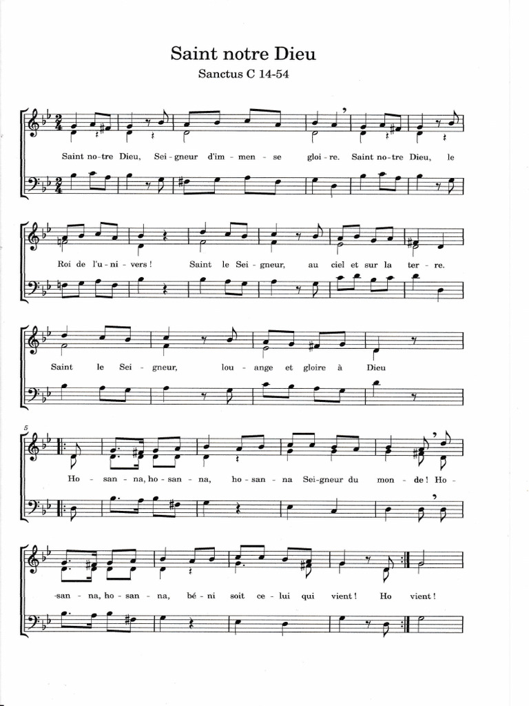 Hymne de louange à Dieu | PDF