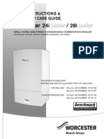 User Manual For Greenstar I Junior Manufactured From Aug 09