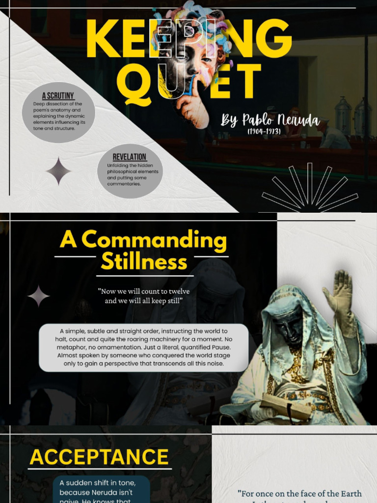 Keeping Quiet Finaldraft | PDF
