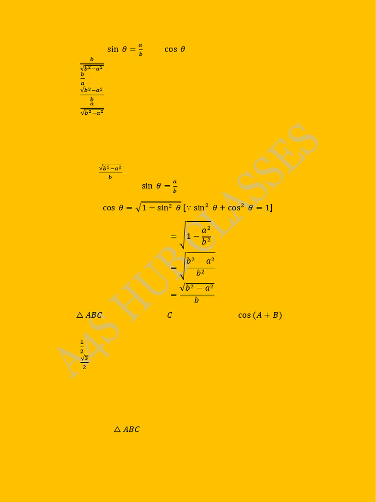 8.trigonometry Home Work | PDF | Elementary Geometry | Elementary ...