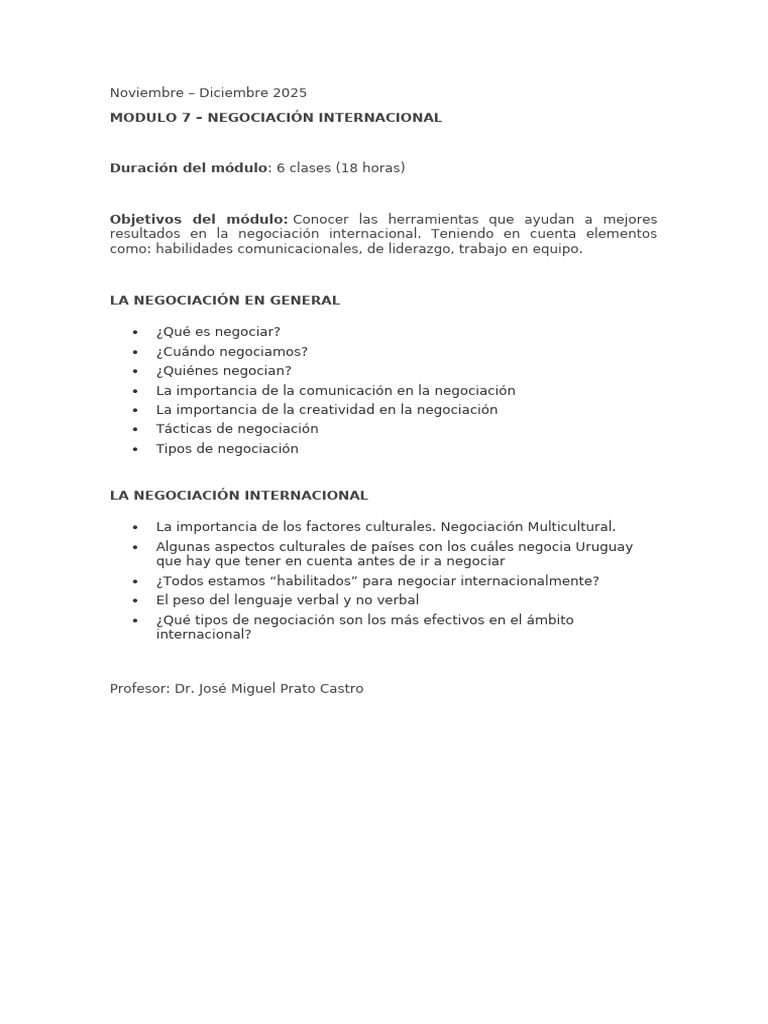 Programa 2025 | PDF