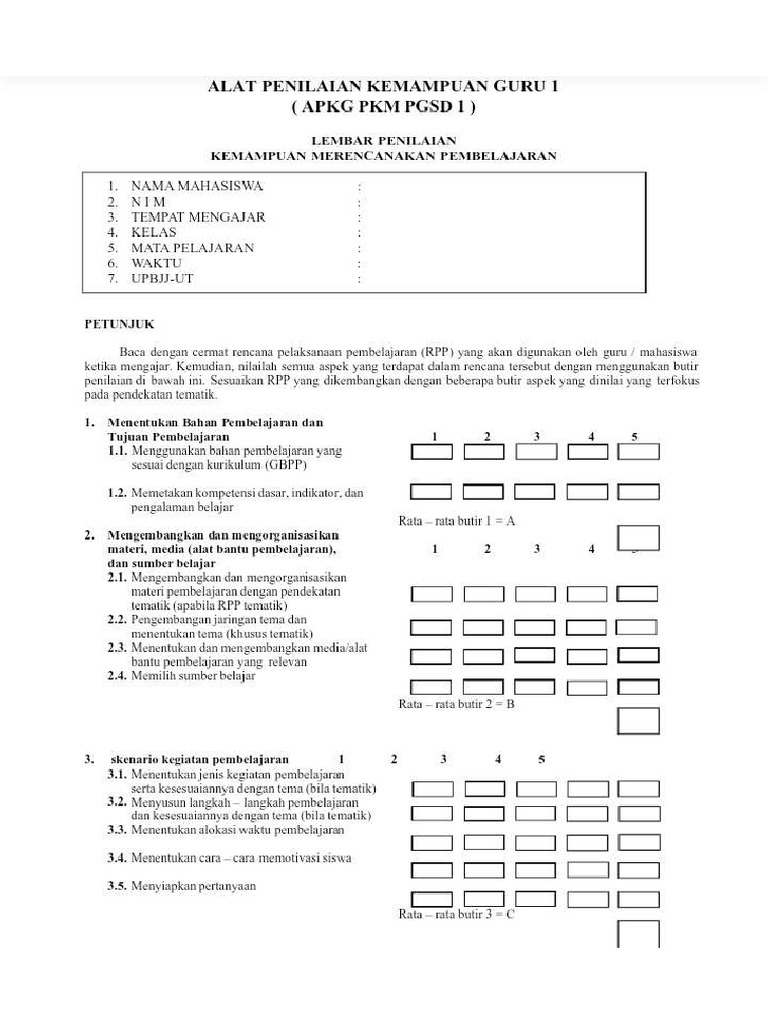 Apkg 1 & 2 PKM Ut | PDF