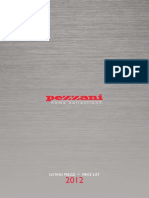 Listino 2012 Pezzani Home Collection