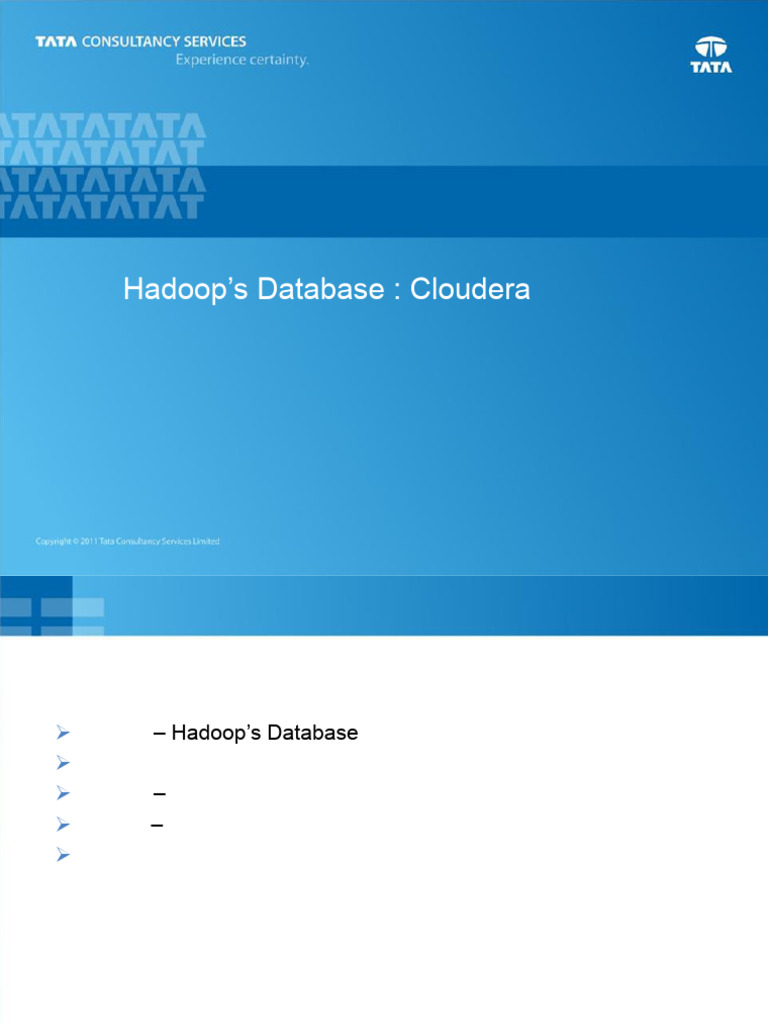 Cloudera HBase Overview and Installation Guide | PDF | Apache Hadoop ...