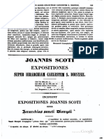 0815-0877, Joannes Scotus Erigena, Super Ierarchiam Caelestem Sancti Dionysii, MLT