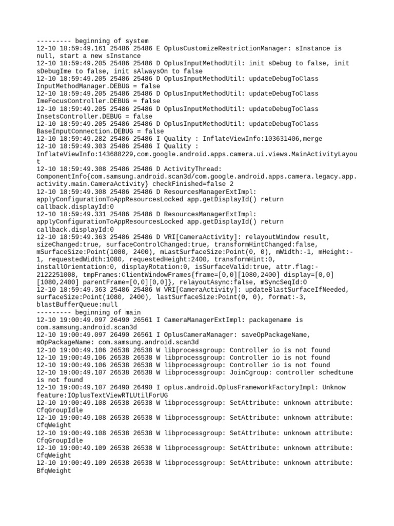 Log Cat 1765373449031 | PDF | System Software | Computing Platforms