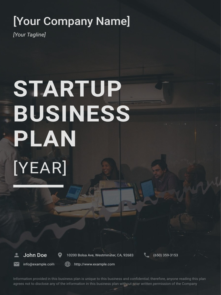 Startup Business Plan Overview | PDF | Market Segmentation | Startup ...