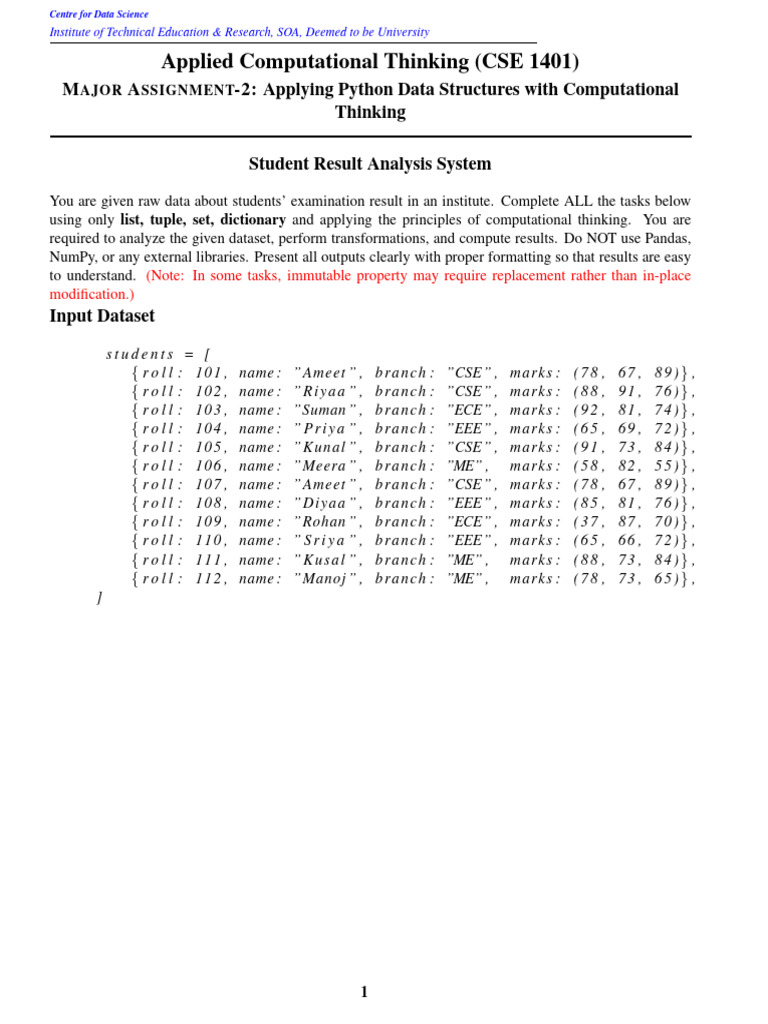 ACT-Major Assignment-2 251214 212103 | PDF | Computer Science | Applied ...