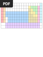 Color-Coded Periodic Table | PDF