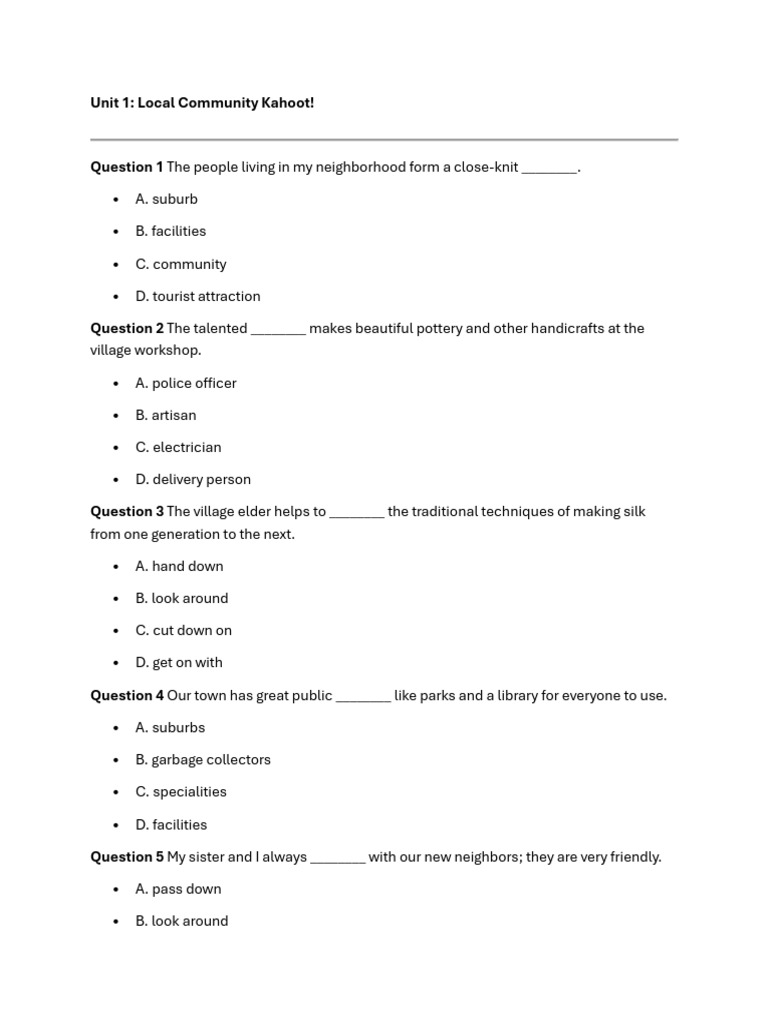 Unit 1 | PDF