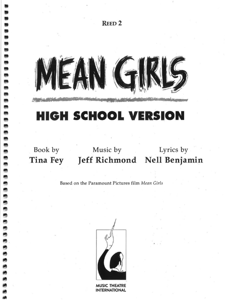 Mean Girls - Reed 2 Pit Book | PDF
