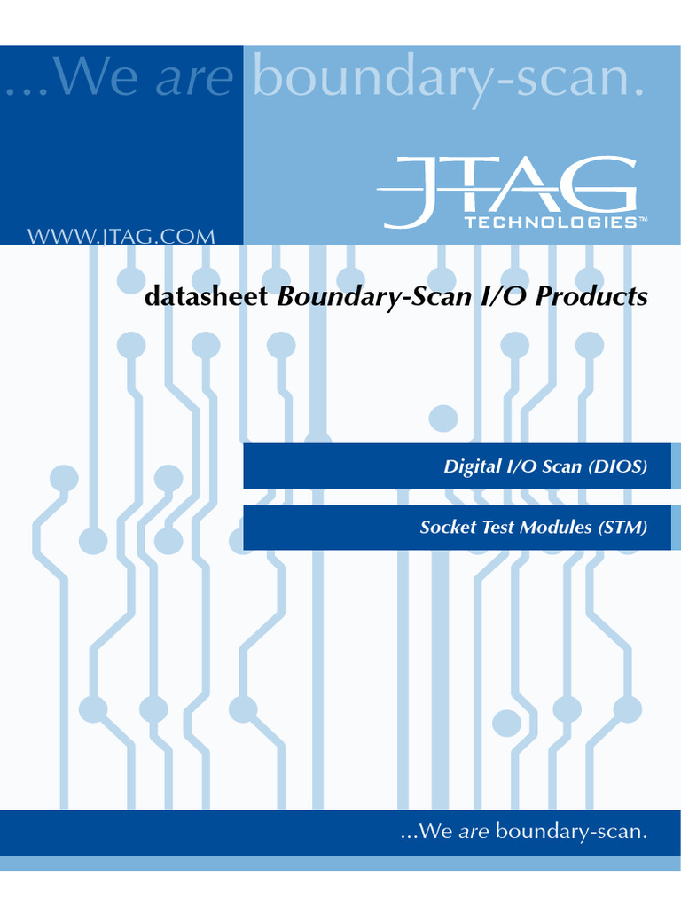 JTAG Technologies - Datasheet Boundary-Scan I-O Products EU - V4 | PDF ...