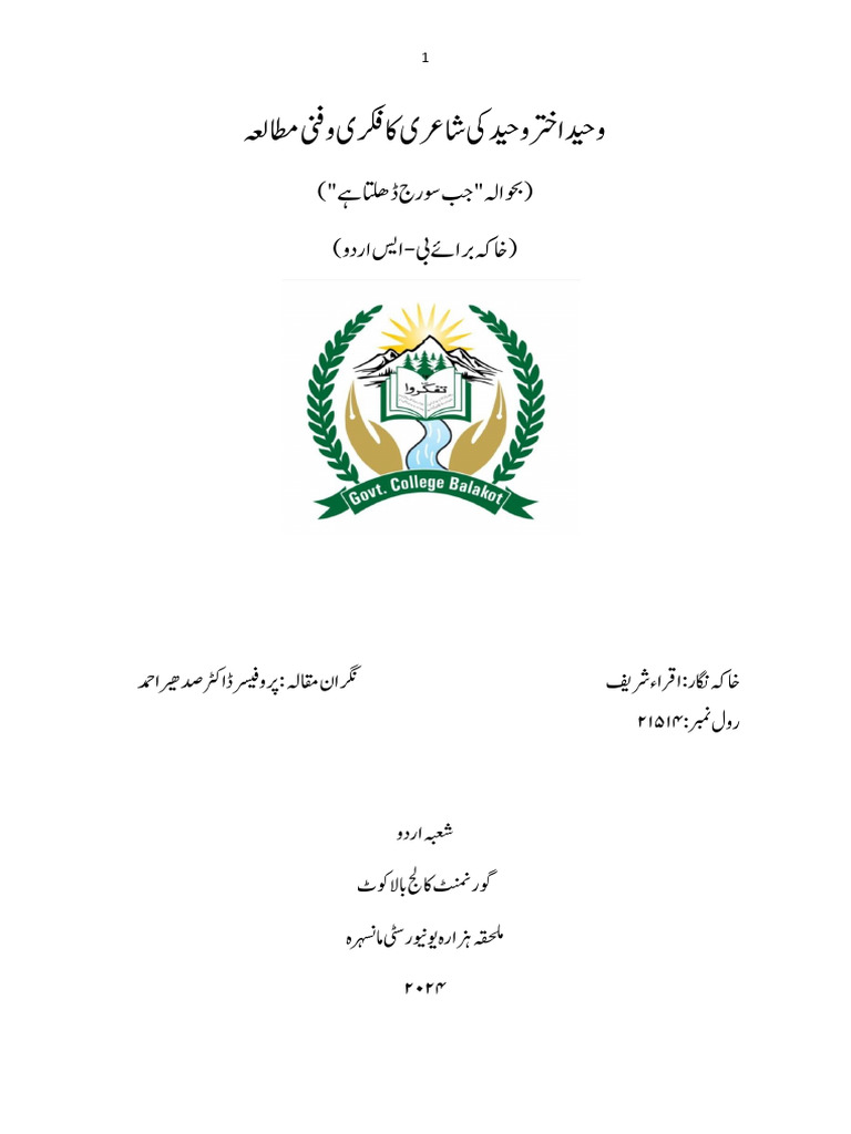 Hamza Synopsis | PDF