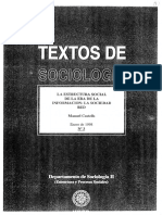 03.1 Castells - La Estructura Social de La Edad de La Informacion. La Sociedad Red