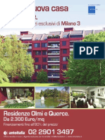 Residenze Olmi e Querce | Milano 3 | Pagina pubblicitaria per Trovocasa 