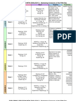 Zoology 2 26-Week Schedule