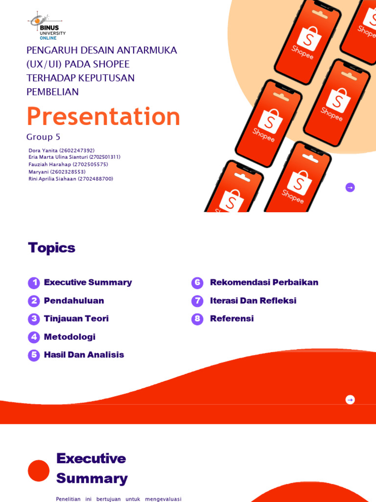 Desain UX/UI Shopee dan Keputusan Pembelian | PDF