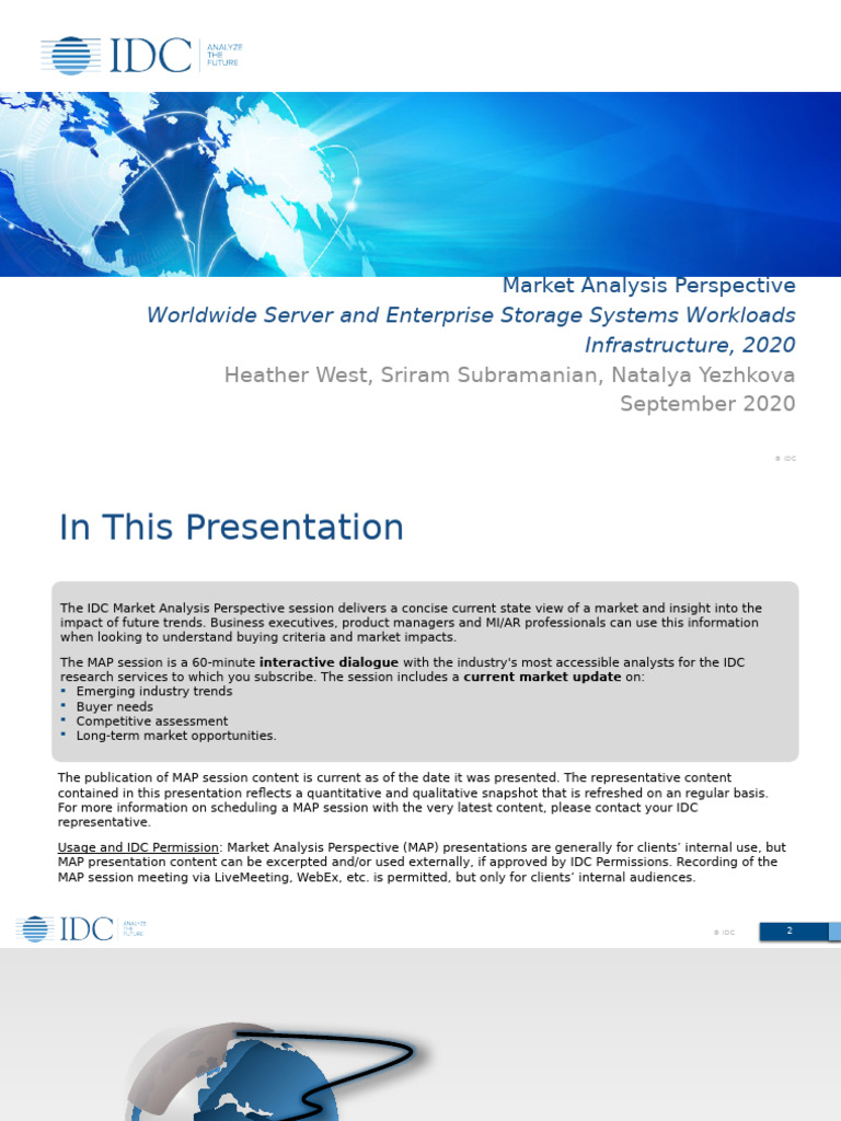 2020 Server & Storage Market Insights | PDF | Cloud Computing | Supply ...