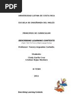 Download Describing Learning Contexts by Mara Dlos ng Pacheco SN96629744 doc pdf