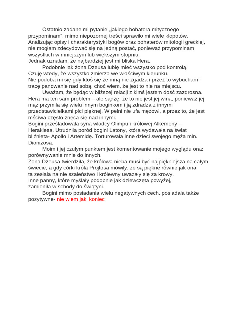 Ostatnio Zadane Mi Pytanie | PDF
