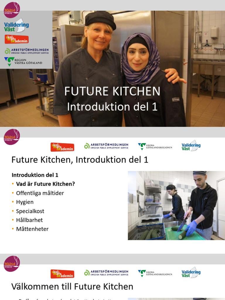 Future Kitchen Introduktion Del 1 2019 | PDF