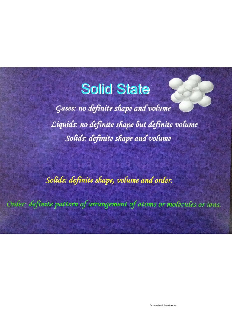 Solid State | PDF