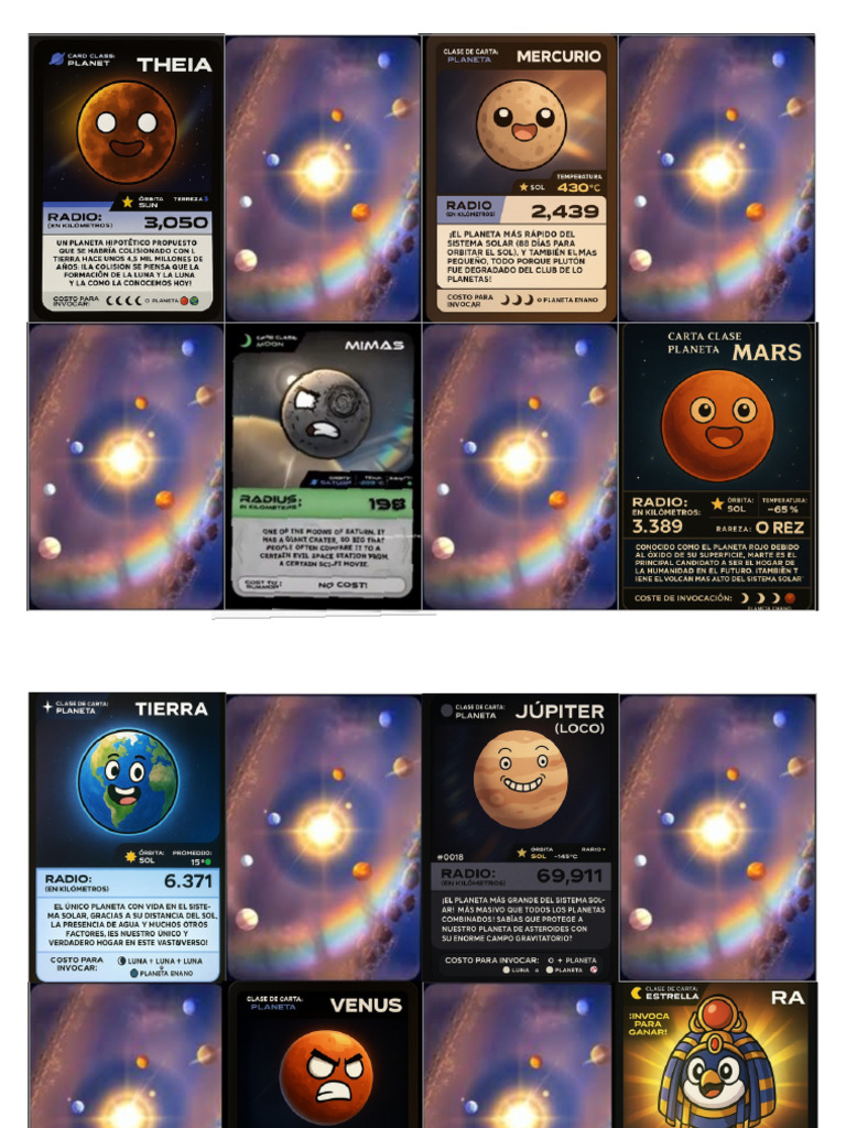 Solar Cards 1 | PDF