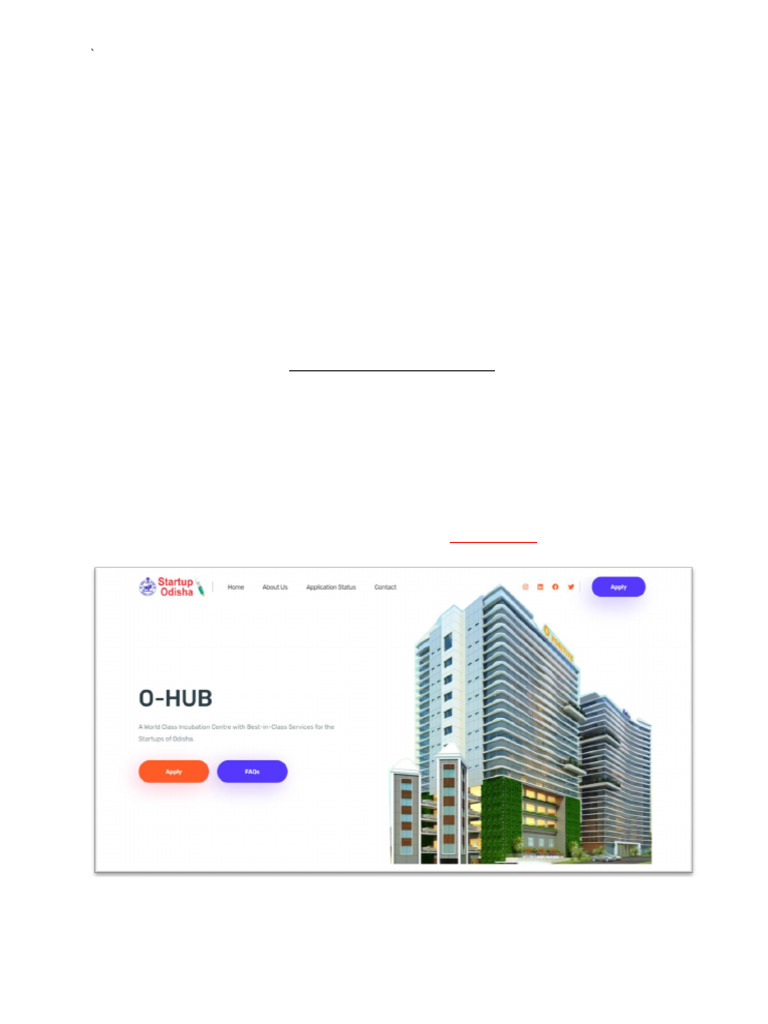 OHUB Application Manual | PDF