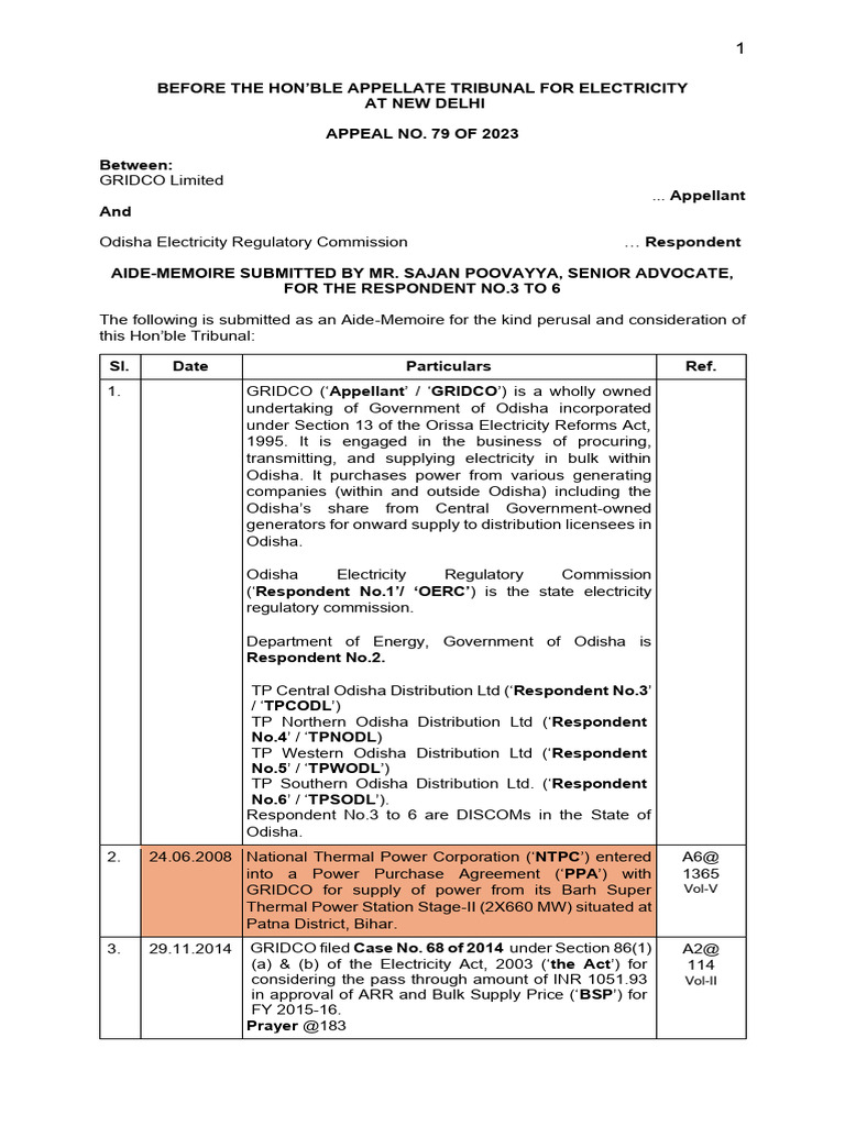 GRIDCO vs OERC Appeal Overview 2023 | PDF | License